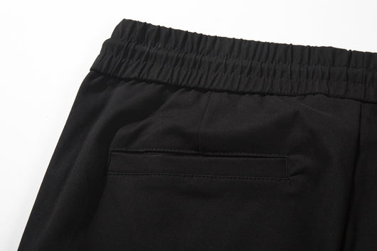 Pantalón Overol Rojo y Negro Flor de Anacardo Suelto Recto - Image 10