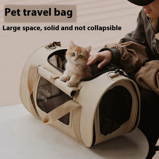 Bolsa Bandolera Portátil para Mascotas - Transportín Gato Ligero