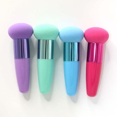 Polvo Compacto con Aplicador Tipo Seta - Herramienta de Maquillaje Profesional - Image 3