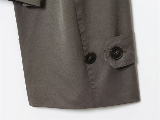 Abrigo Trench Coat Elegante para Mujer con Cuello Tipo Solapa - Image 8