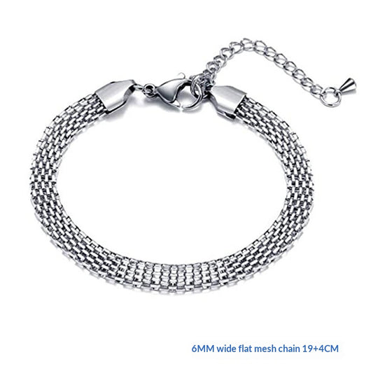 Pulsera de Acero Titanio Minimalista para Hombre - Diseño Retro Artístico - Image 14