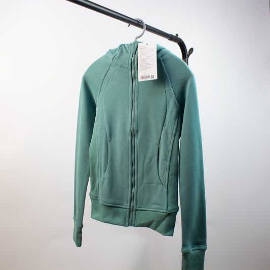 Sudadera Deportiva con Capucha y Cierre Completo para Yoga
