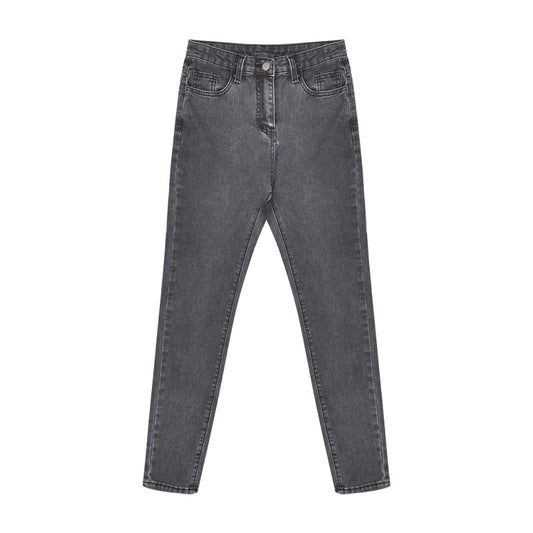 Pantalones Rectos Clásicos de Cintura Alta