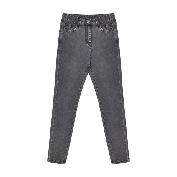 Pantalones Rectos Clásicos de Cintura Alta