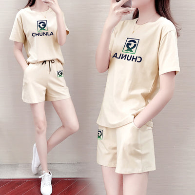 Conjunto Deportivo de Algodón Puro - Shorts y Playera Casual - Image 8