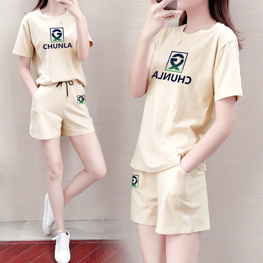 Conjunto Deportivo de Algodón Puro - Shorts y Playera Casual - Image 8
