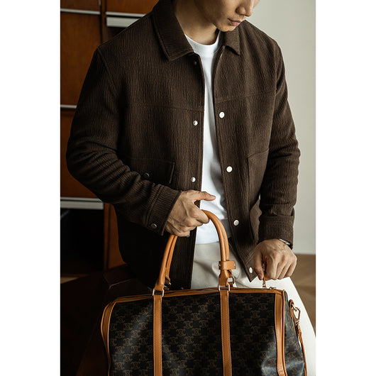 Chaqueta Texturizada Premium para Hombre - Otoño e Invierno - Image 6