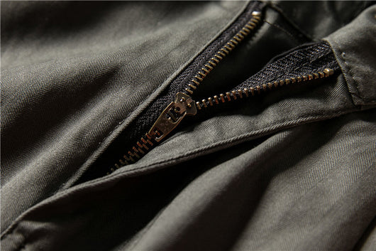 Pantalones Overol Casual Retro Japonés con Bolsillos de Contraste para Hombre - Image 16