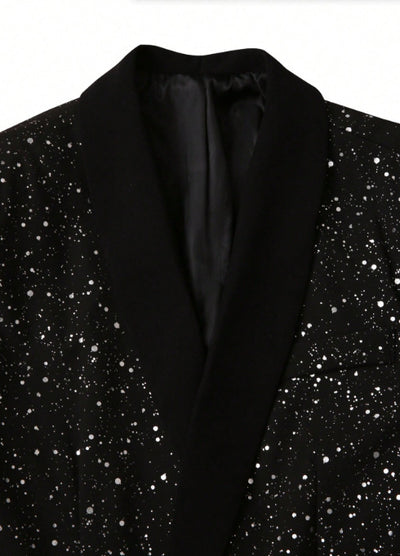Conjunto de Traje Brillante para Hombre - Saco y Pantalón - Image 19