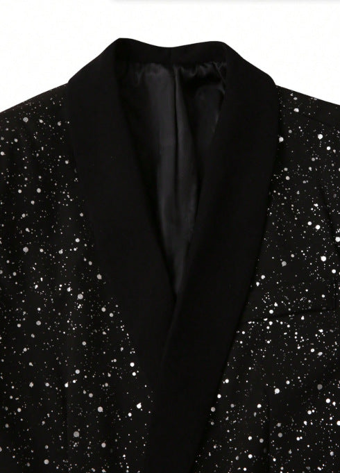 Conjunto de Traje Brillante para Hombre - Saco y Pantalón - Image 19