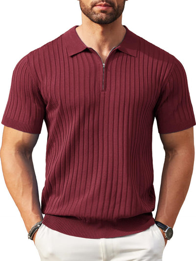 Polo Deportivo Hombre Manga Corta con Cierre - Estilo Golf Casual - Image 19