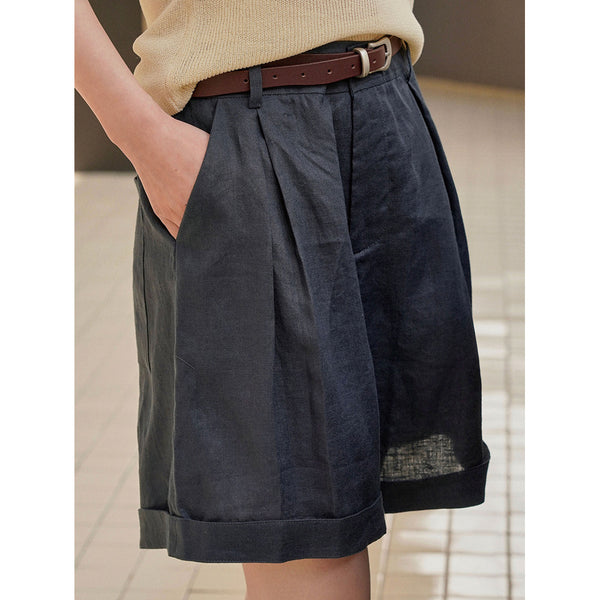 Pantalones Cortos Anchos y Sueltos con Efecto Reductor para Mujer - Image 5