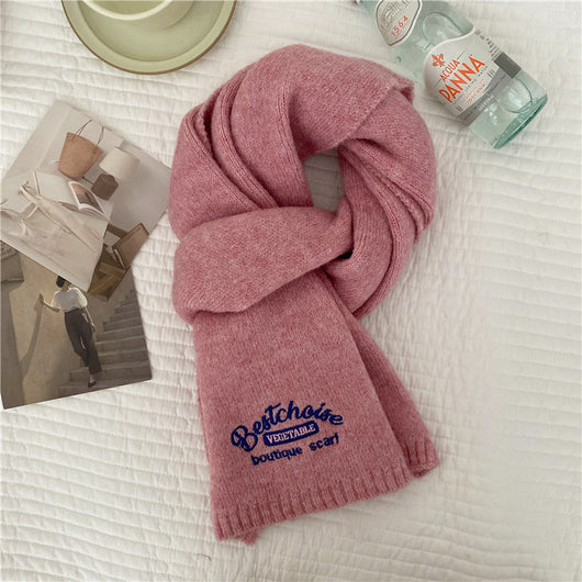 Bufanda Estilo Preppy de Cashmira Artificial para Mujer - Image 17