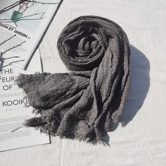 Pañuelo de Algodón Puro Zen para Mujer - Otoño e Invierno - Image 6