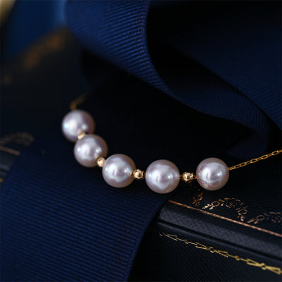 Collar de Perla y Oro 18K Sky Star - Image 10