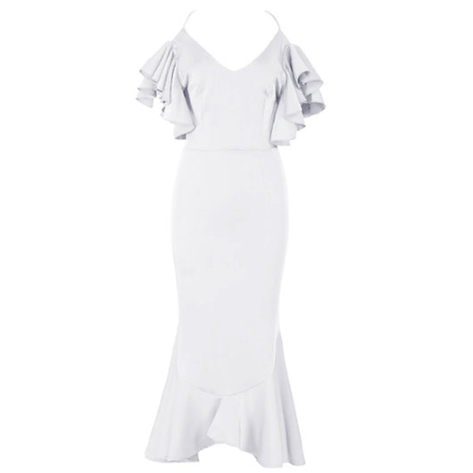 Falda Lápiz Escotada Espalda Descubierta - Image 7