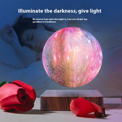 Lámpara Nocturna Galaxia con Levitación Magnética - Ambiente Romántico - Image 9