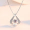 Collar Inteligente Plata 925 Gota Cadena Clavícula