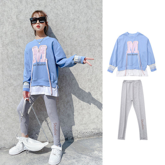 Conjunto Deportivo Otoñal para Niñas - Moda Urbana y Funcional - Image 8