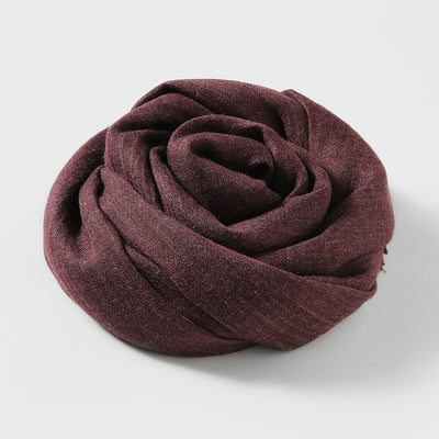 Pañuelo de Algodón y Lino Artístico de Color Sólido para Mujer - Image 29