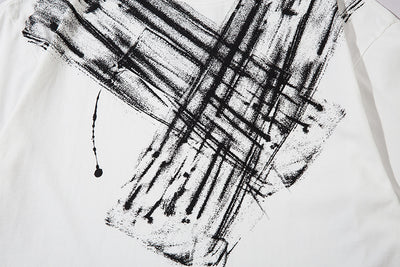 Camiseta Estampado Artístico Dirty para Hombre - Image 12