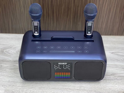 Parlante Bluetooth de Escritorio SD318 con Micrófono Inalámbrico Dual - Image 9