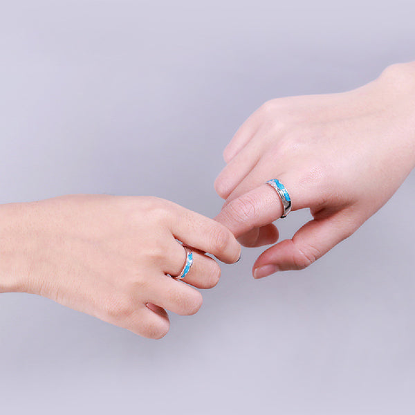 Anillo de Plata Esterlina para Parejas