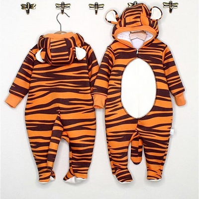 Pijama Enterizo con Capucha Estampado para Niños - Image 11