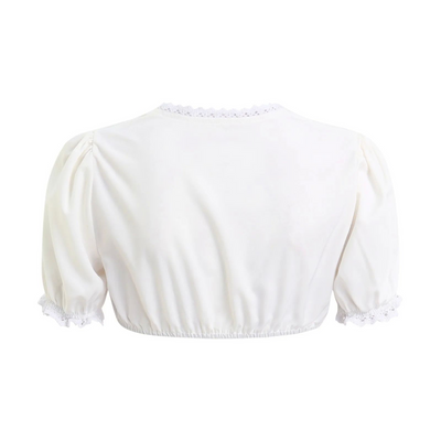 Blusa Blanca Elegante para Mujer - Image 5