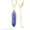 Dorado Copper Wire And Chain Lapis Lazuli