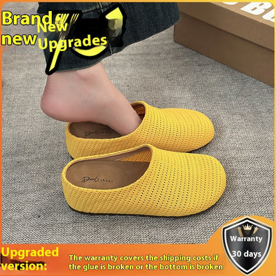 Pantuflas Baotou Cómodas Antideslizantes para Mujer - Image 9