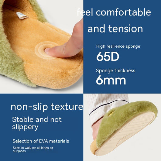 Pantuflas de Algodón Suave para Mujer - Confort Otoño e Invierno - Image 12