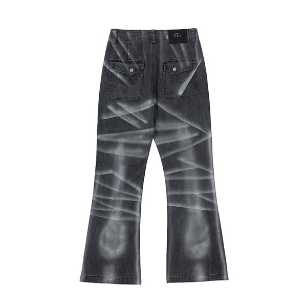 Pantalones Vaqueros Rectos Metal Spray High Street - Estilo Urbano