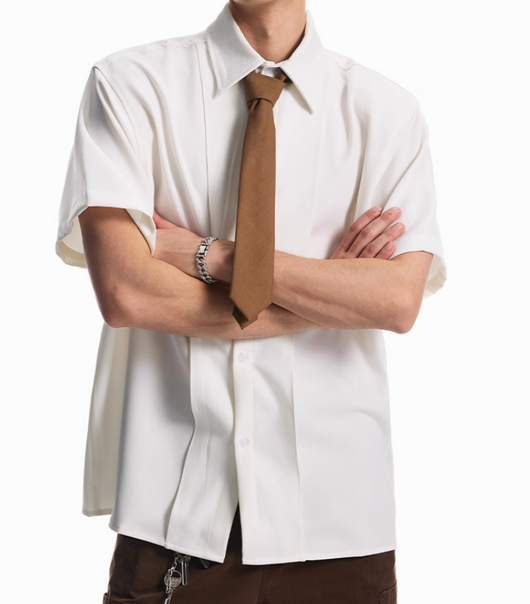 Camisa Unisex con Hombreras Acolchadas Desmontables - Image 13