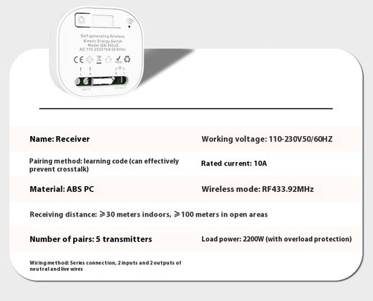 Control Remoto Inalámbrico para Lámpara Resistente al Agua - Image 19