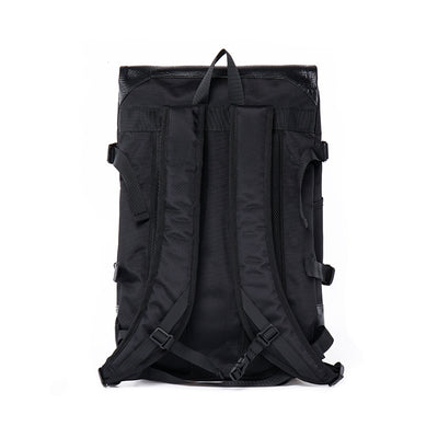 Mochila Escolar de Cuero Negro para Mujer - Image 6