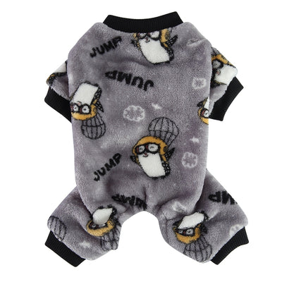 Pijama Cálido para Perros - Ropa de Abrigo Otoñal - Image 2
