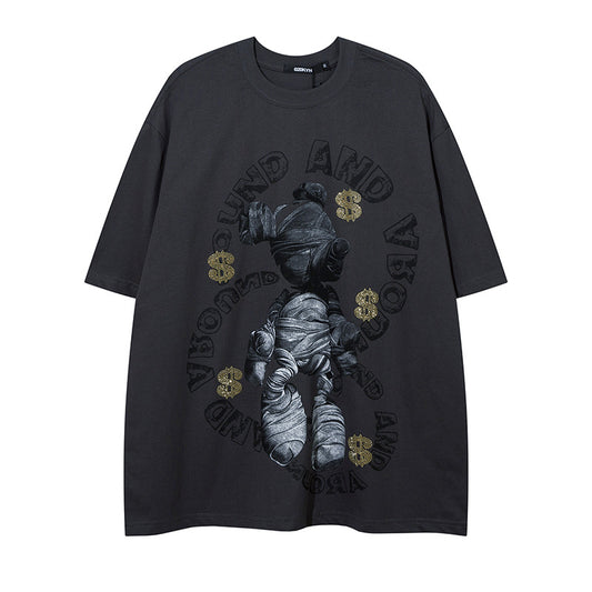 Playera Estampada de Manga Corta para Hombre