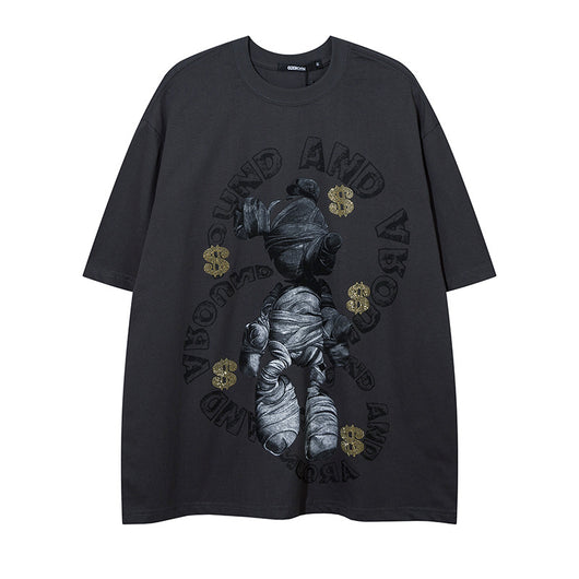 Playera Estampada de Manga Corta para Hombre