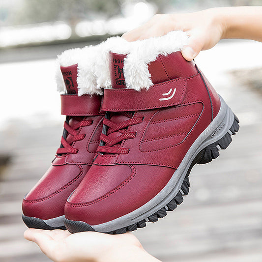 Botas de Nieve Deportivas Cálidas con Forro de Algodón y Terciopelo - Image 2