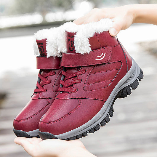 Botas de Nieve Deportivas Cálidas con Forro de Algodón y Terciopelo - Image 2