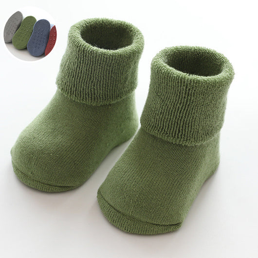 Calcetines Antideslizantes para Bebé con Felpa Gruesa - Image 3