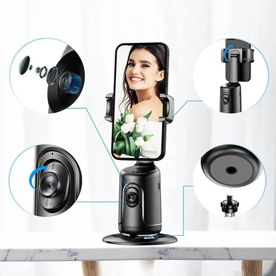 Gimbal Inteligente con Seguimiento de Rostro 360° para Smartphone - Image 4