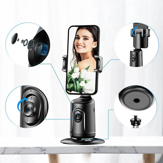 Gimbal Inteligente con Seguimiento de Rostro 360° para Smartphone - Image 4