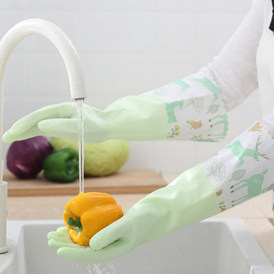 Guantes de Limpieza Impermeables Ultrafinos de Capa Simple