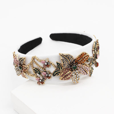 Diadema de Flores con Diamantes de Colores - Image 6