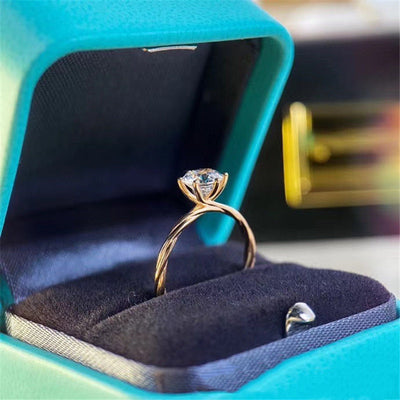 Anillo de Moissanita con Diseño de Vid Elegante para Mujer - Image 11