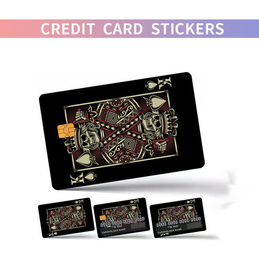 Anime cityscape credit card sticker with vibrant pink, purple, and blue hues, showing buildings and power lines. - Image 36