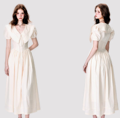 Vestido Ajustador de Cintura con Cuello Tipo Muñeca - Diseño Francés Elegante - Image 10
