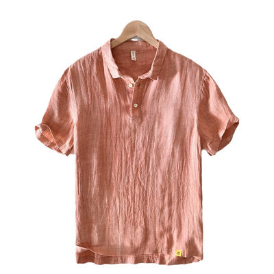 Camiseta Casual Hombre Tejido Ligero Transpirable - Image 5